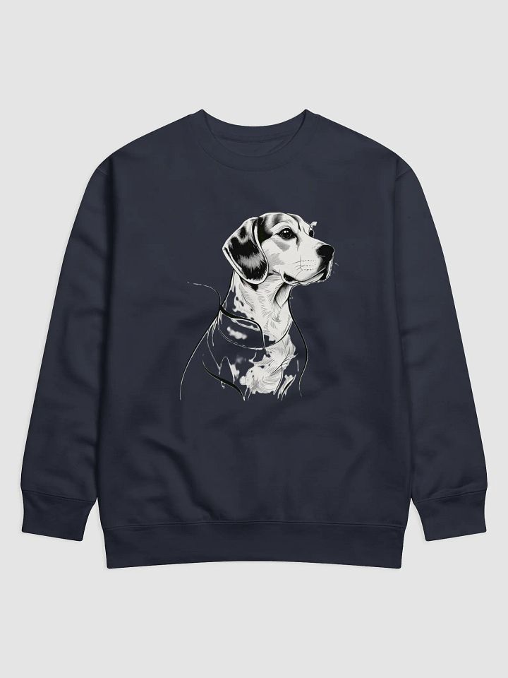Elegant Beagle Art Premium Sweatshirt product image (1)