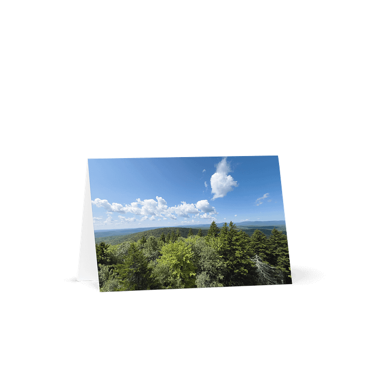 From the Fire Tower (Greeting Card) product image (1)