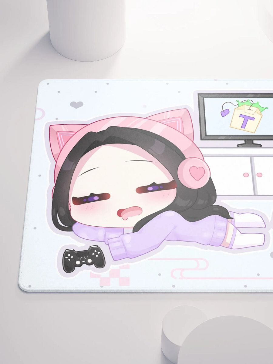 'Lazy Gamer' Chibi Mouse Pad product image (6)