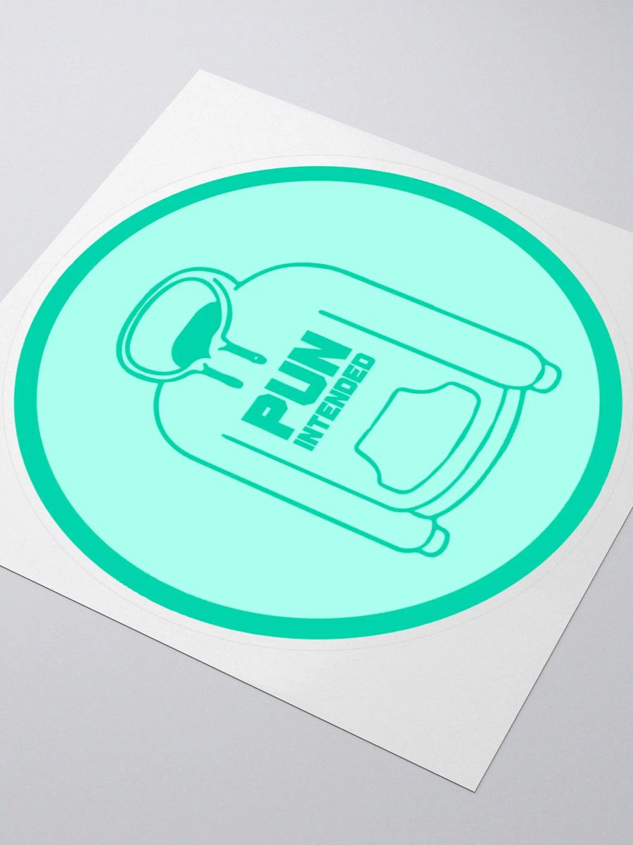 Pun-Intended Socials Logo Sticker product image (3)