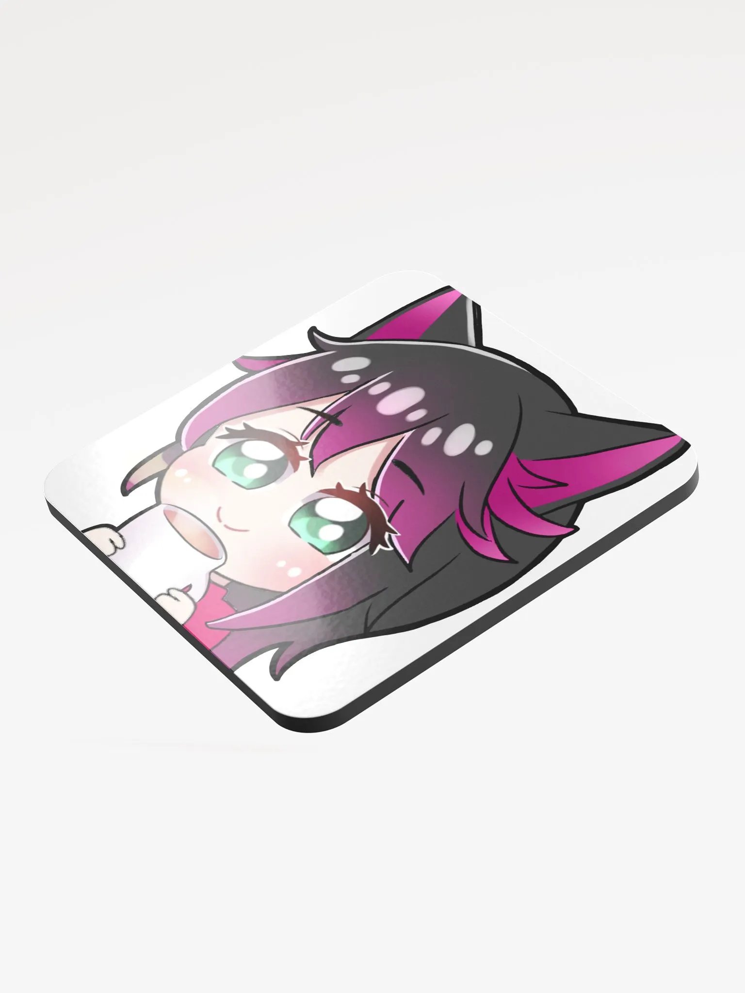 DJ Megu Hot Drink Coaster product image (3)