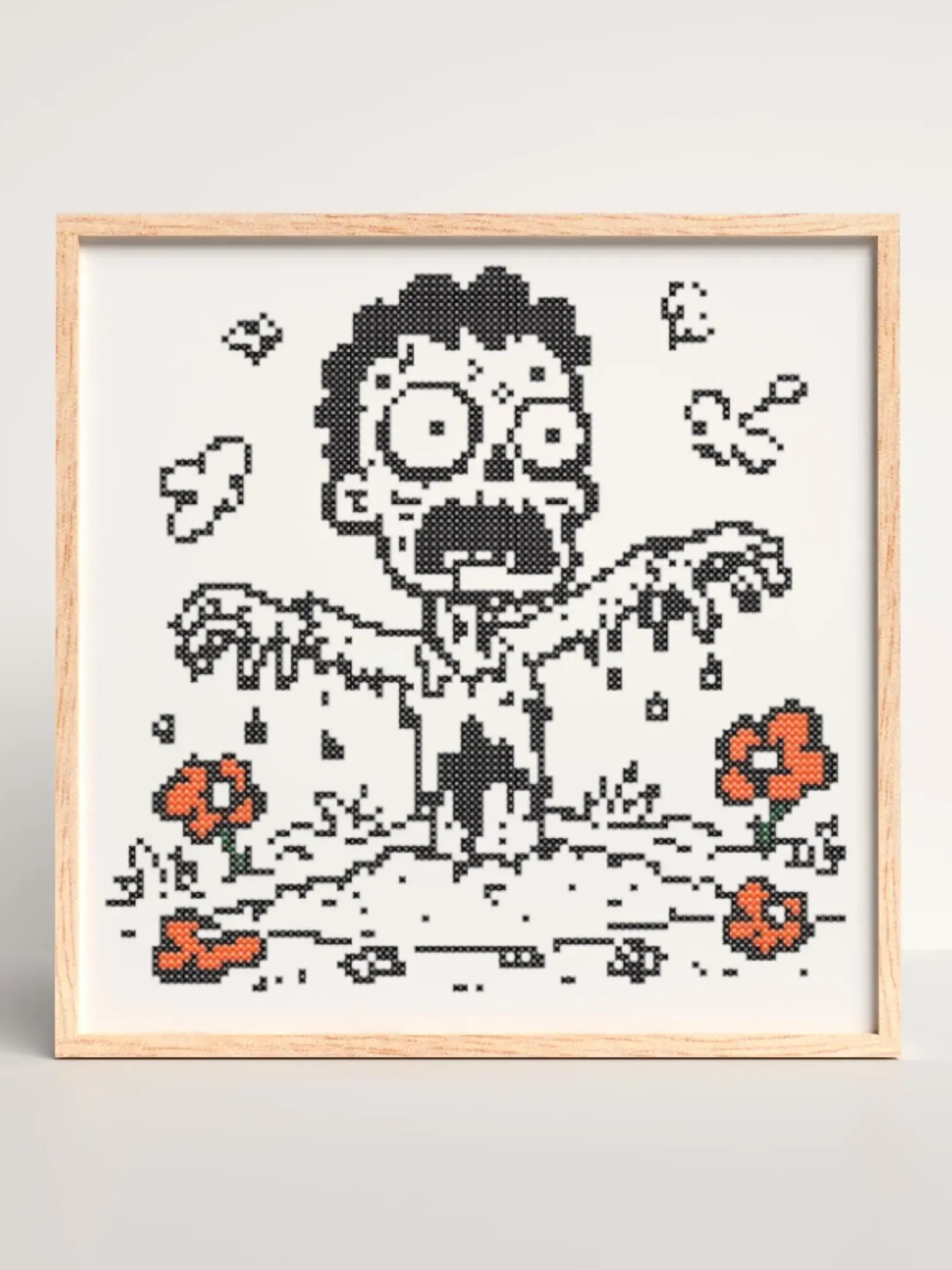 Zombie Rising Cross Stitch Pattern product image (6)
