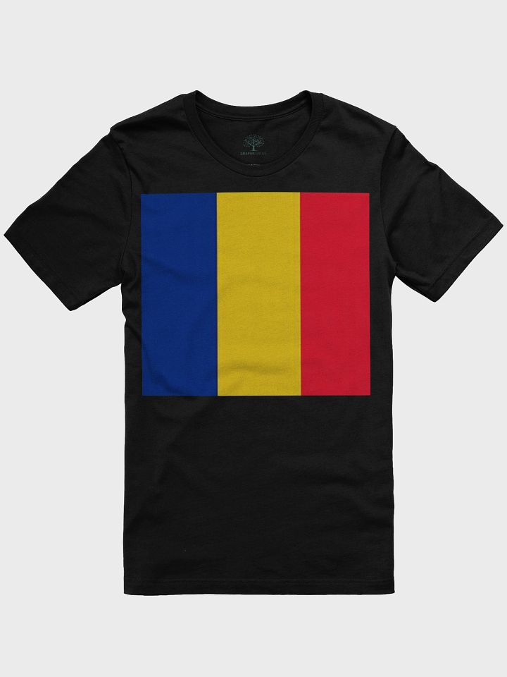Romania Flag Design Unisex Supersoft T-Shirt - Graphic Grove product image (1)