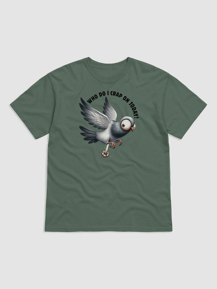 Funny Pigeon Cartoon Cotton Tee product image (1)