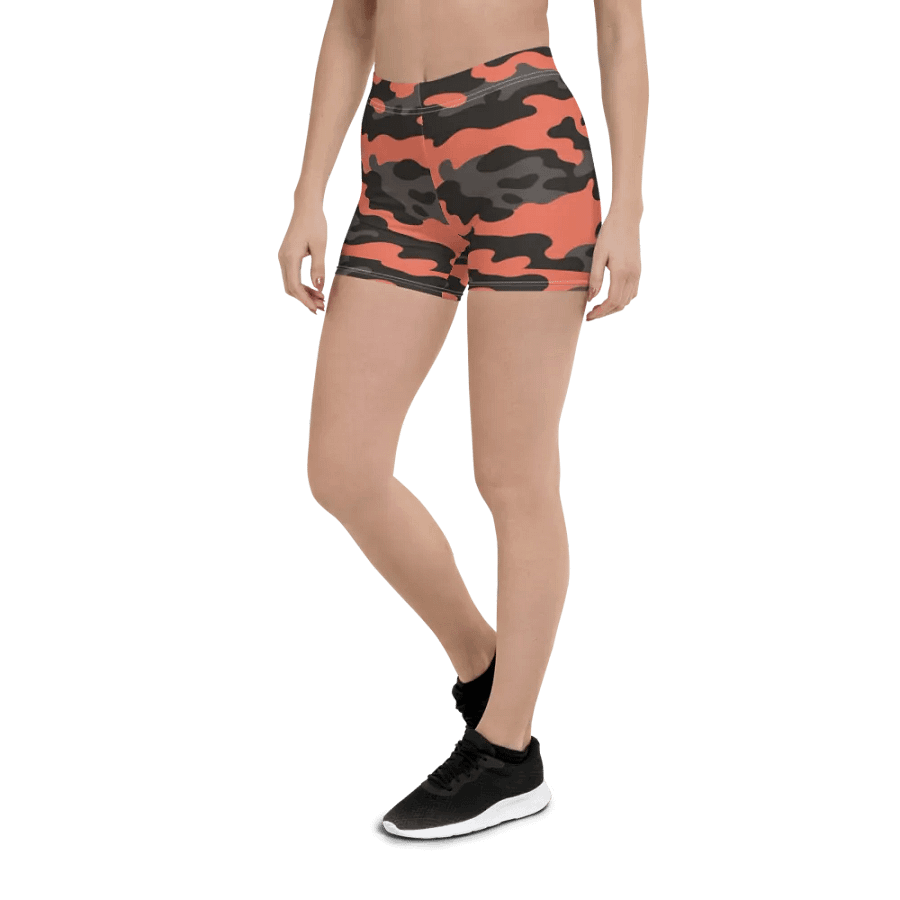 Red Camo Shorts product image (5)