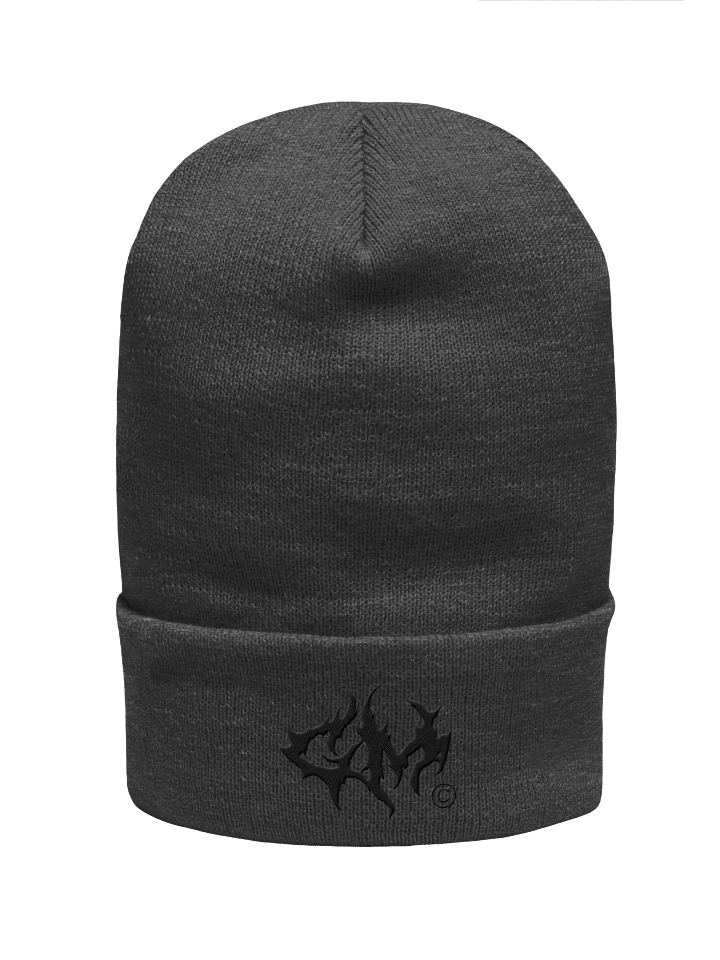 GM Black Logo Embroidered Beanie product image (1)