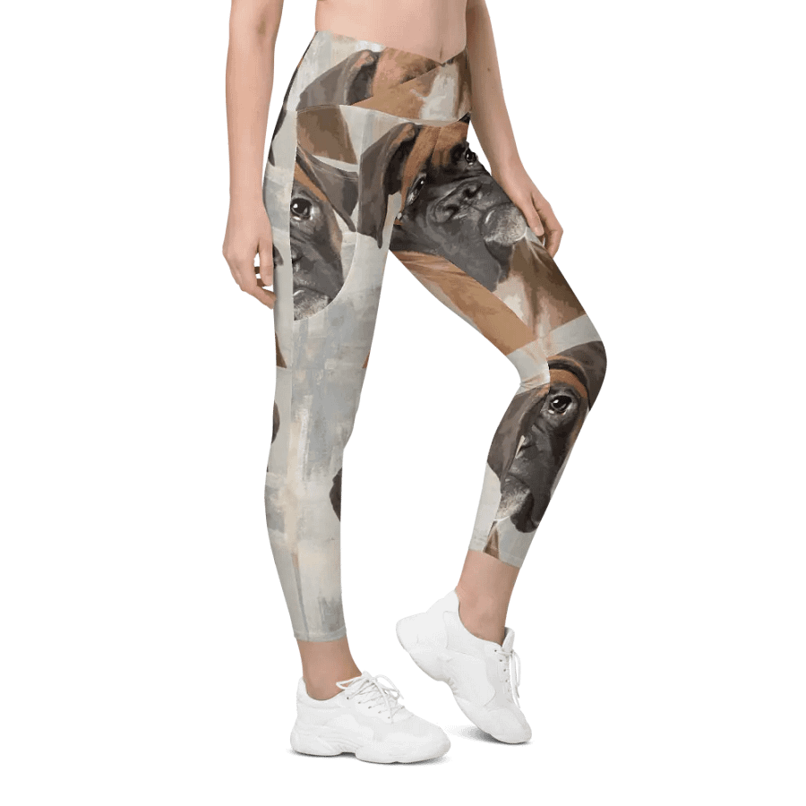 Floppy Eared Boxer All-Over Print Leggings product image (5)