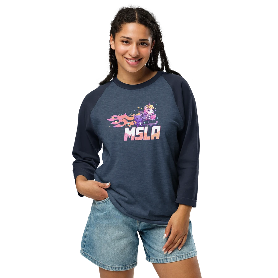 MSLA Sparkles Amigos - Jersey Raglan Tee product image (18)