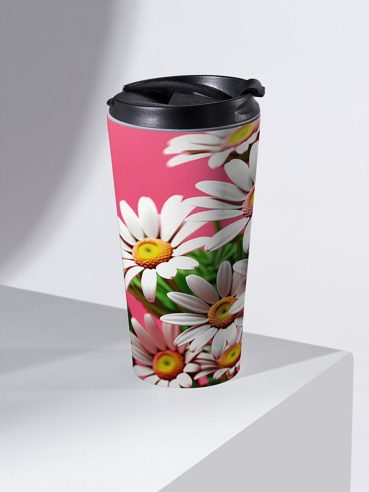 Daisy Delight Stainless Steel Travel Mug product image (2)