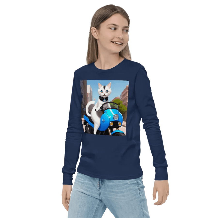Blue Moto Cat product image (3)