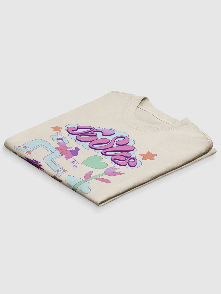 Jesus is my Happy Place Oversized Tee product image (3)