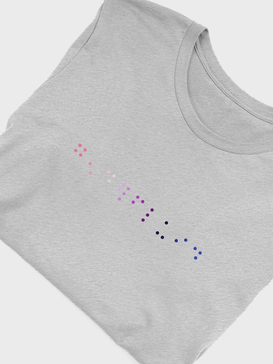 genderfluid contracted braille t-shirt product image (5)