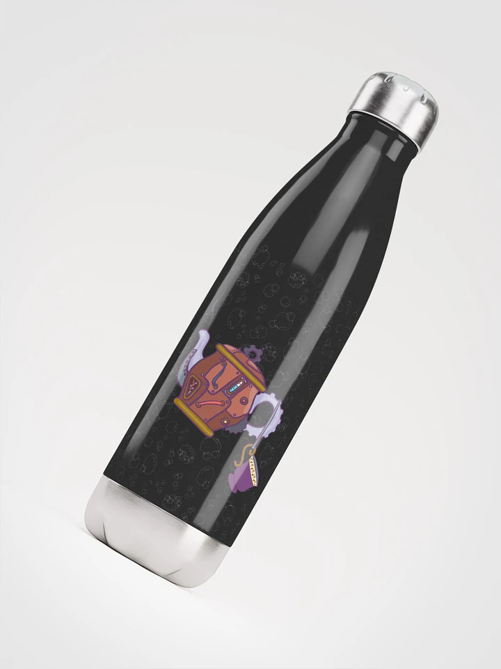 Time for Tea - Steampunk - Black Water Bottle product image (1)