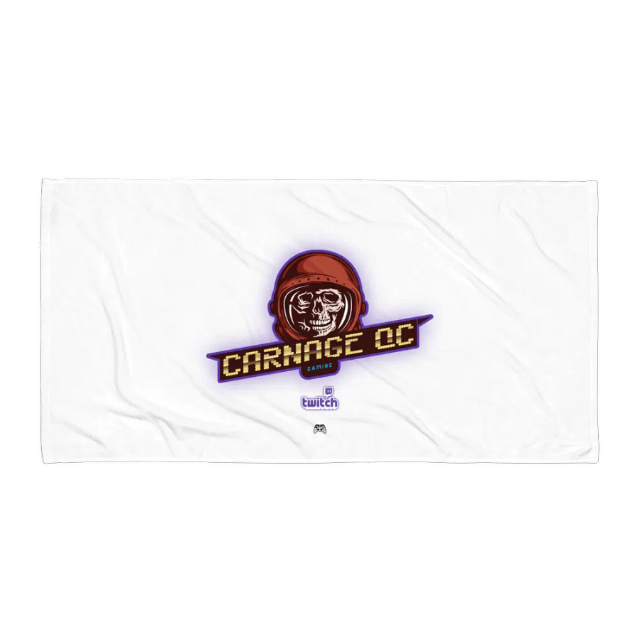CARNAGE QC Skull Gaming Towel product image (1)