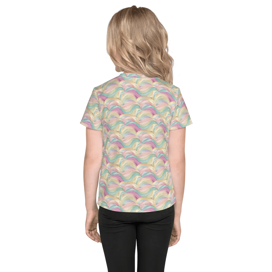 Pastel Marble Dream All-Over Kid's T-Shirt product image (2)