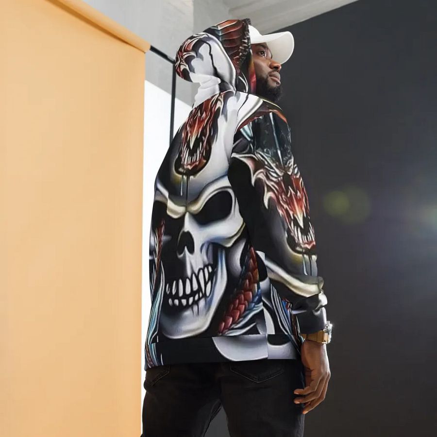 Dragon Skull Fantasy Hoodie product image (11)
