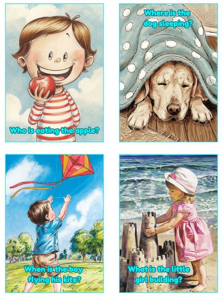 WH Questions Flashcards for Kids product image (2)
