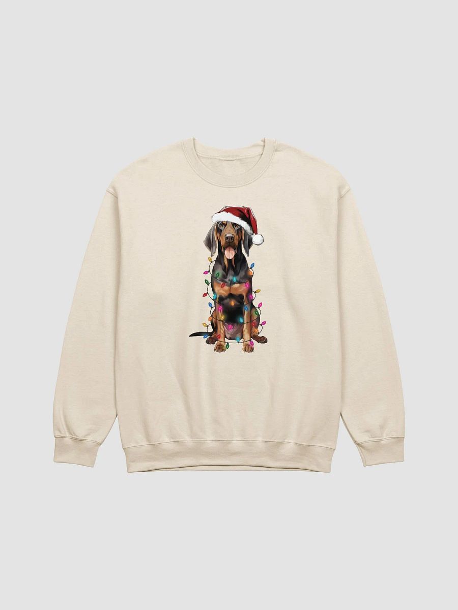 Funny Black and Tan Coonhound Christmas Sweatshirt for Coonhound Paw-rents product image (18)