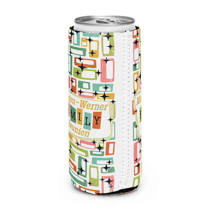 "Atomic Age" 12 oz. Slim-Can Coozie product image (2)