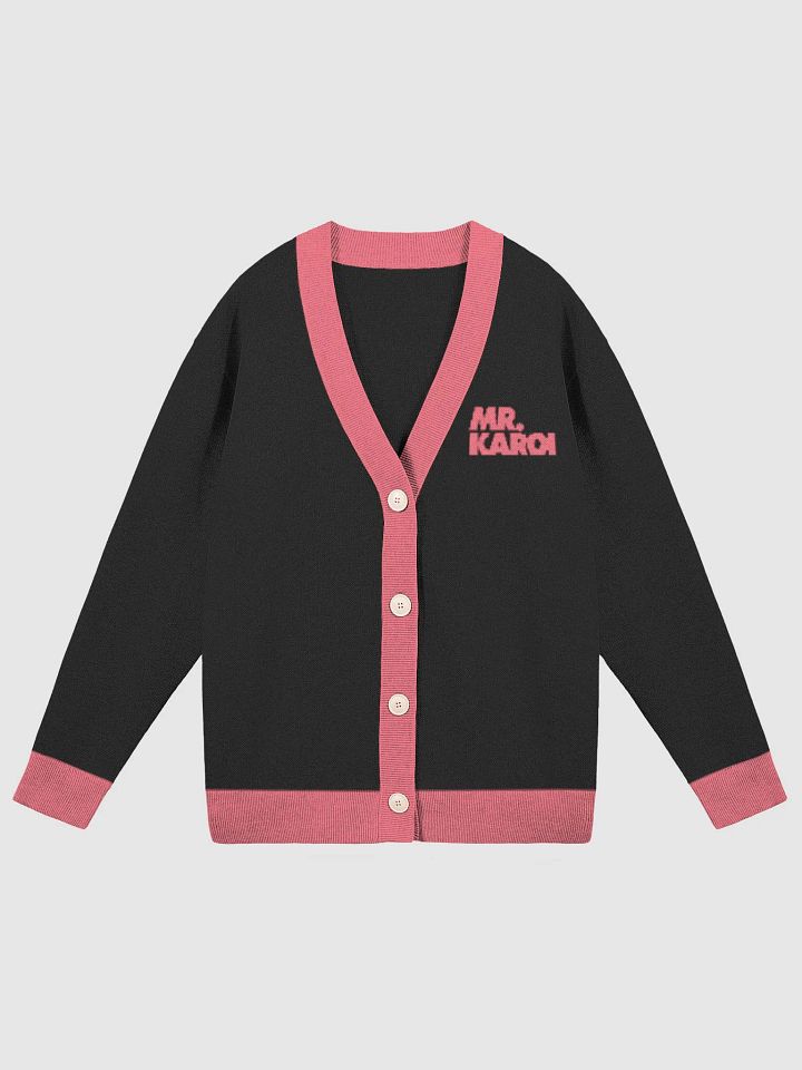 Mr. Karoi Pink Logo Cardigan product image (3)