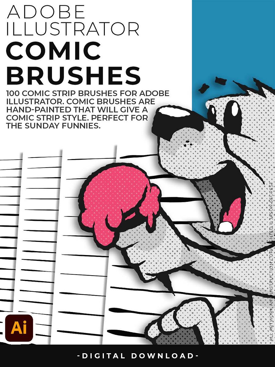 COMIC STRIP BRUSHES product image (3)