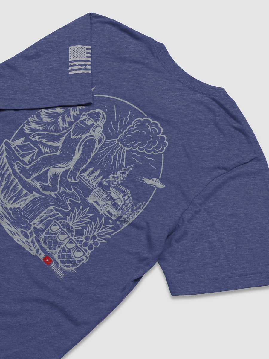 Bella+Canvas Triblend Short Sleeve T-Shirt Bigfoot American Spirit Label product image (3)