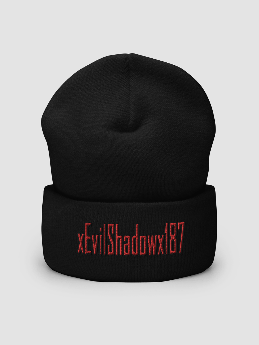 [xEvilShadowx187] Embroidered Cuffed Beanie Yupoong 1501KC product image (1)