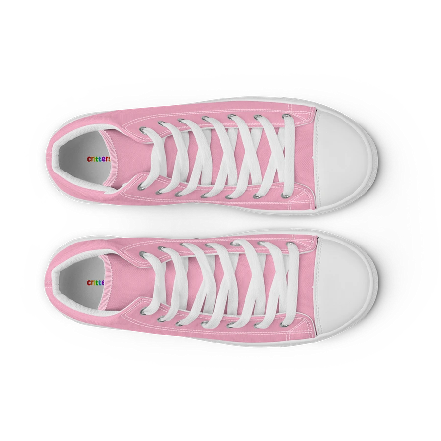 Pastel Pink and White Flower Sneakers product image (52)