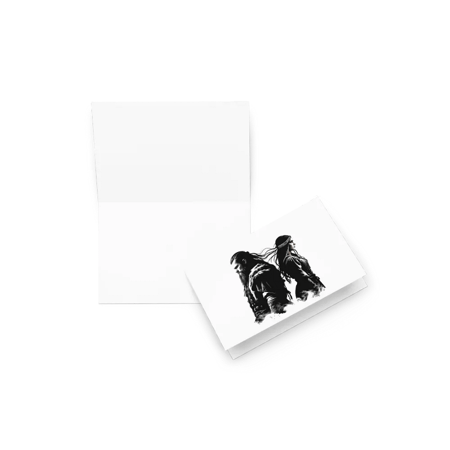 Greeting Card - Viking Couple product image (12)