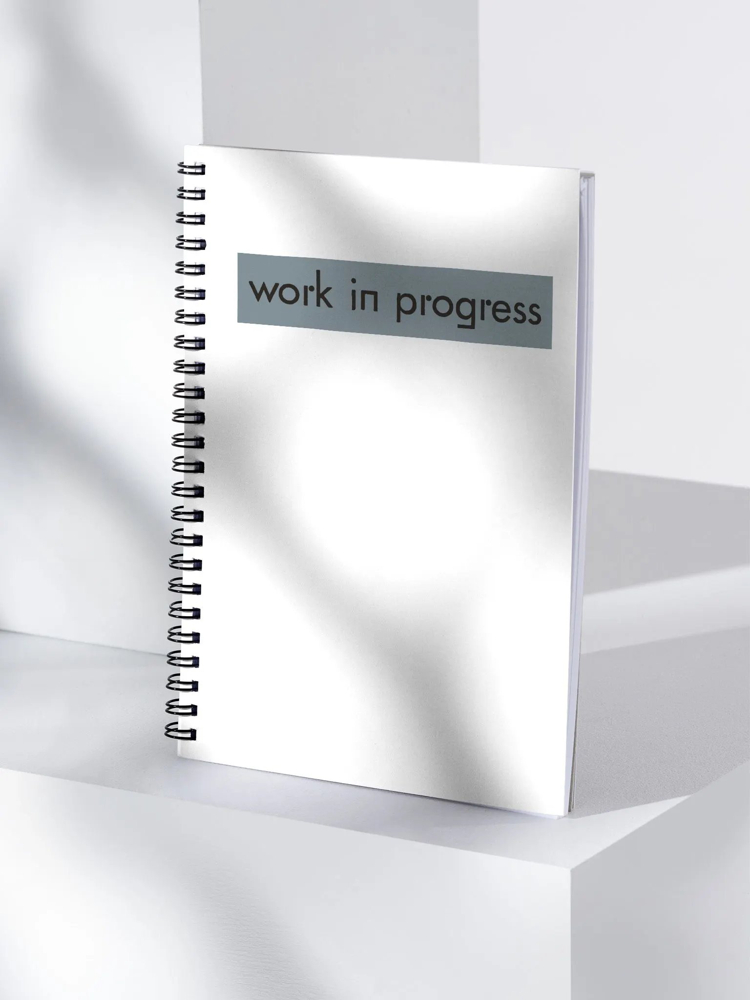 Work In Progress Spiral Notebook product image (4)