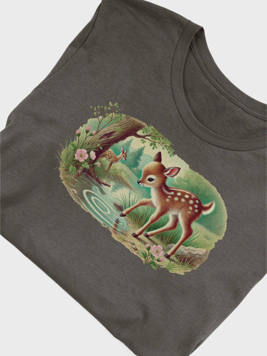 Peaceful Fawn Meadow Pond Supersoft T-Shirt product image (5)
