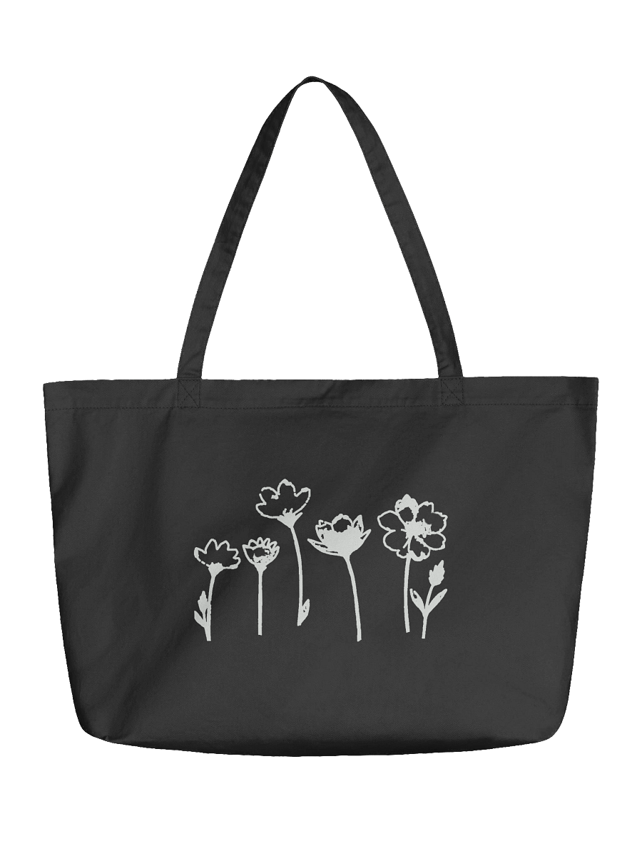 Wildflower Line Art Eco Tote product image (1)