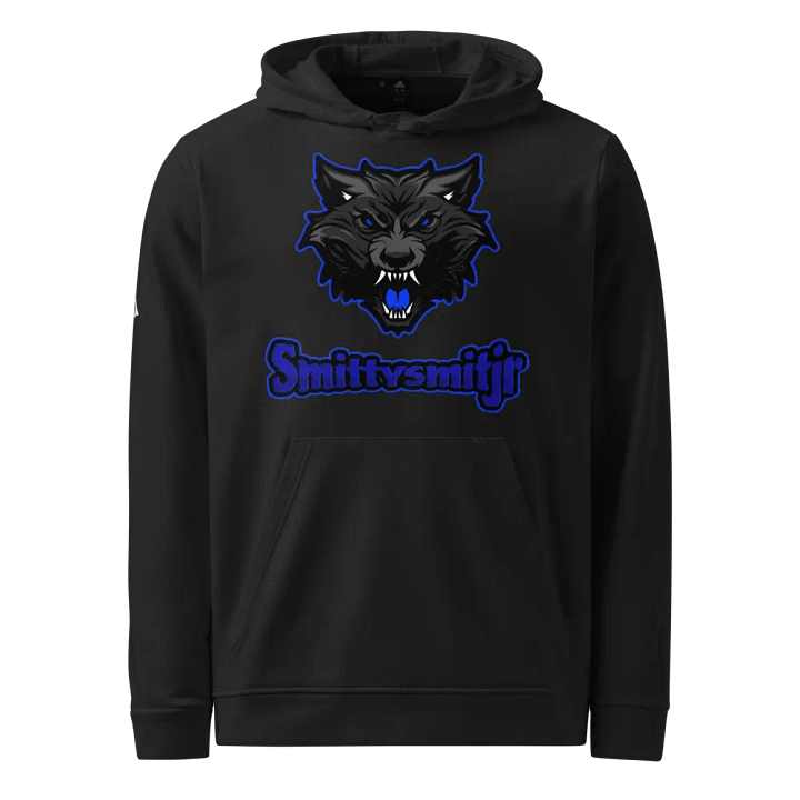 Fierce Wolf Head Blue Eyes Hoodie product image (1)