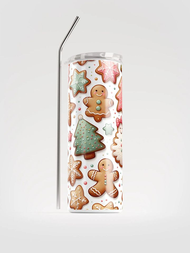 Eco-Friendly Stainless Steel Tumbler with Reusable Straw product image (2)