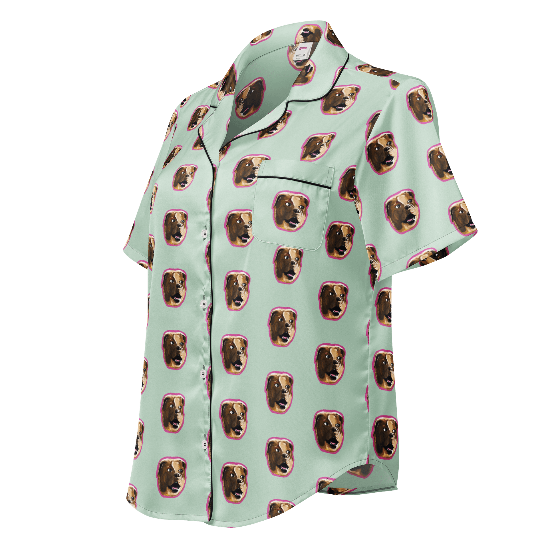 Poochi PJ Top - Mint Green product image (1)
