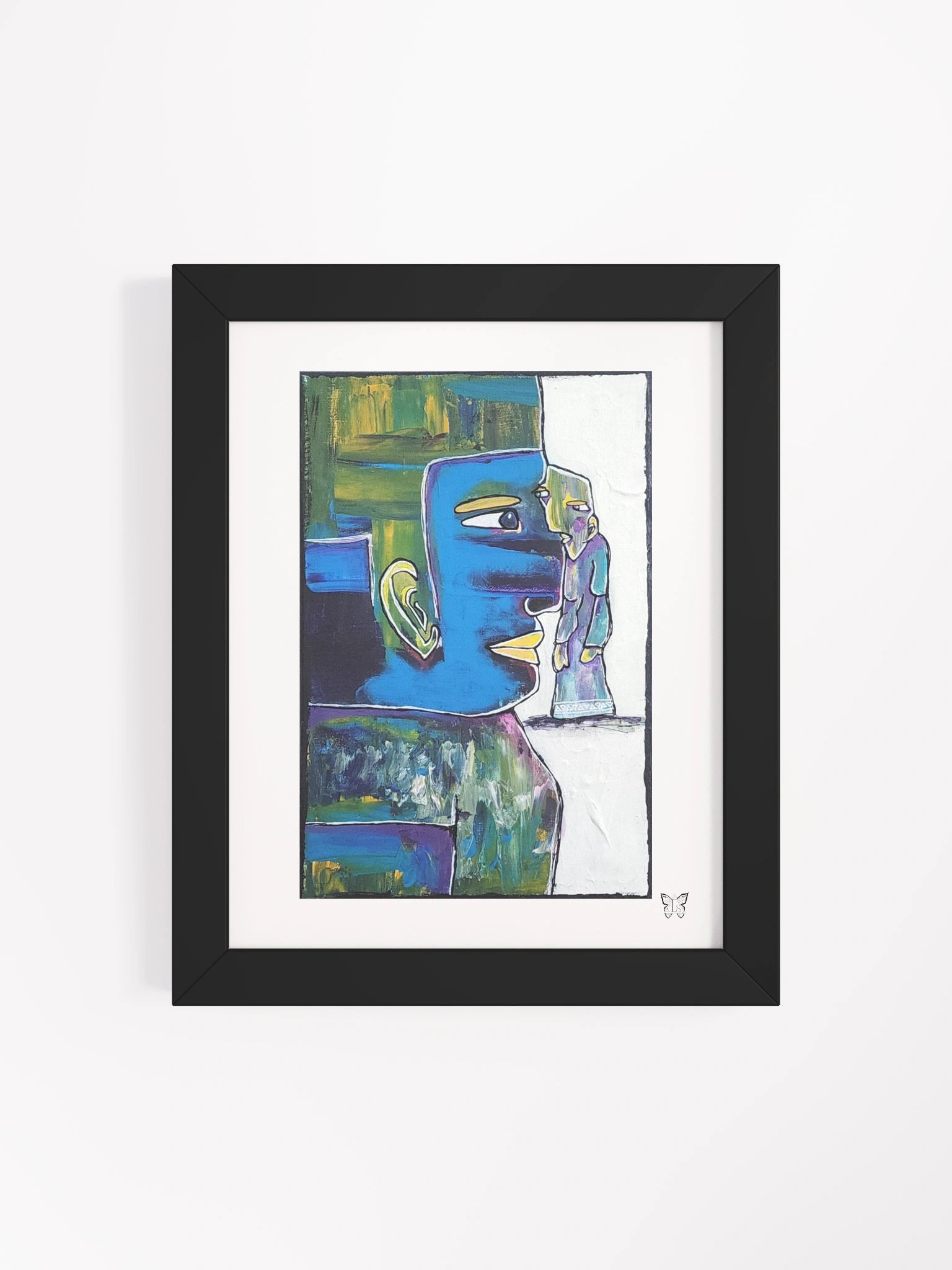 Eye to Eye Framed Art Print product image (4)