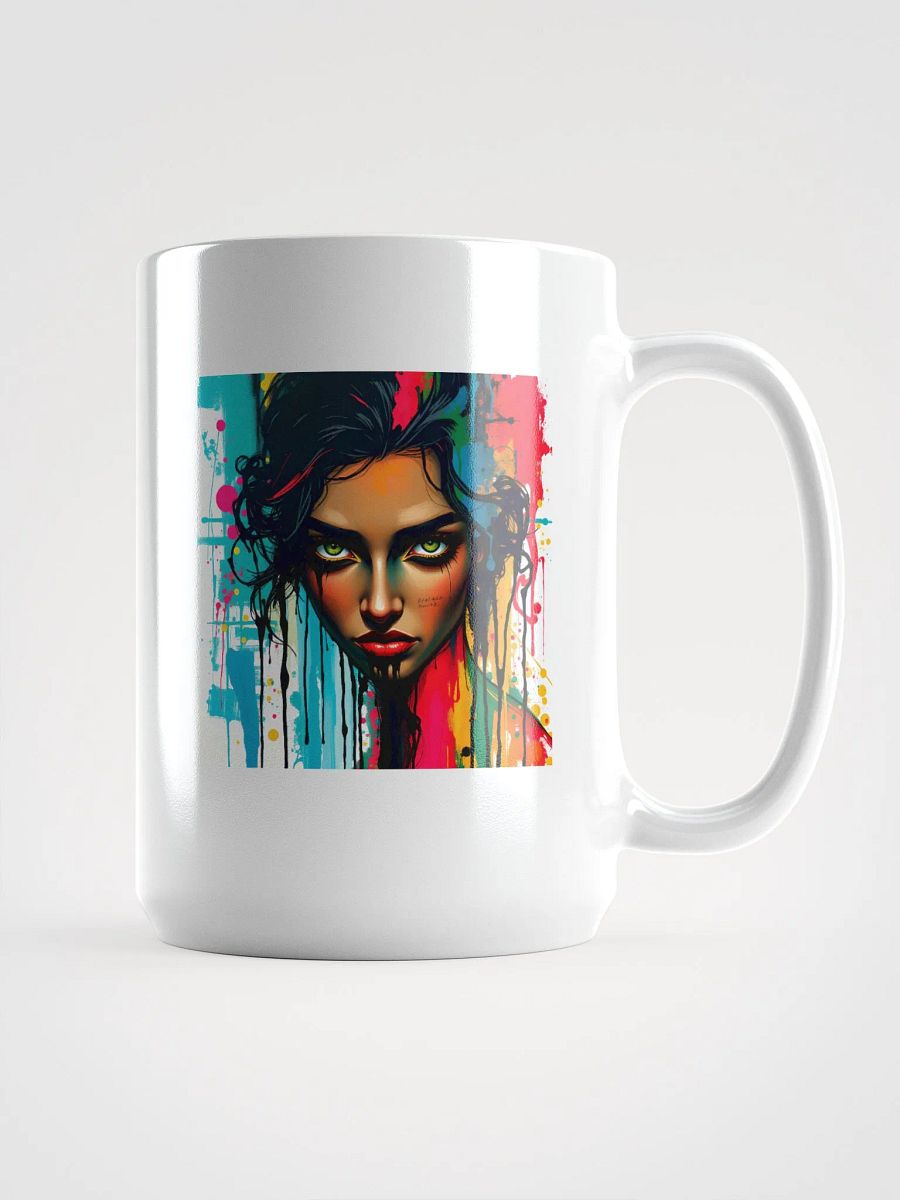 Vibrant Abstract Portrait Mug product image (1)