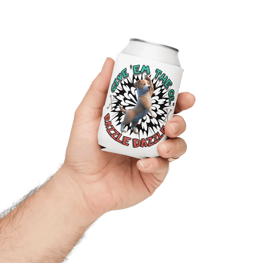 Razzle Dazzle Dog Canine Can Cooler product image (4)