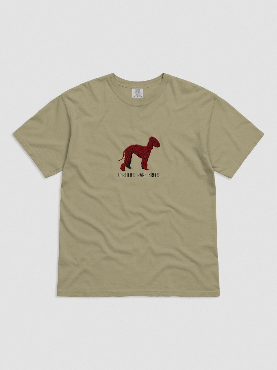 Certified Rare Breed T-Shirt(Embroidered) of a Bedlington Terrier(Chocolate) product image (11)