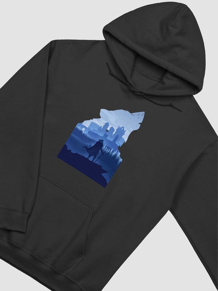 Game Of Thrones House Stark Wolf Silhouette Hoodie product image (23)