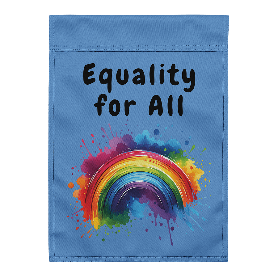 Equality For All Inclusive garden flag product image (2)