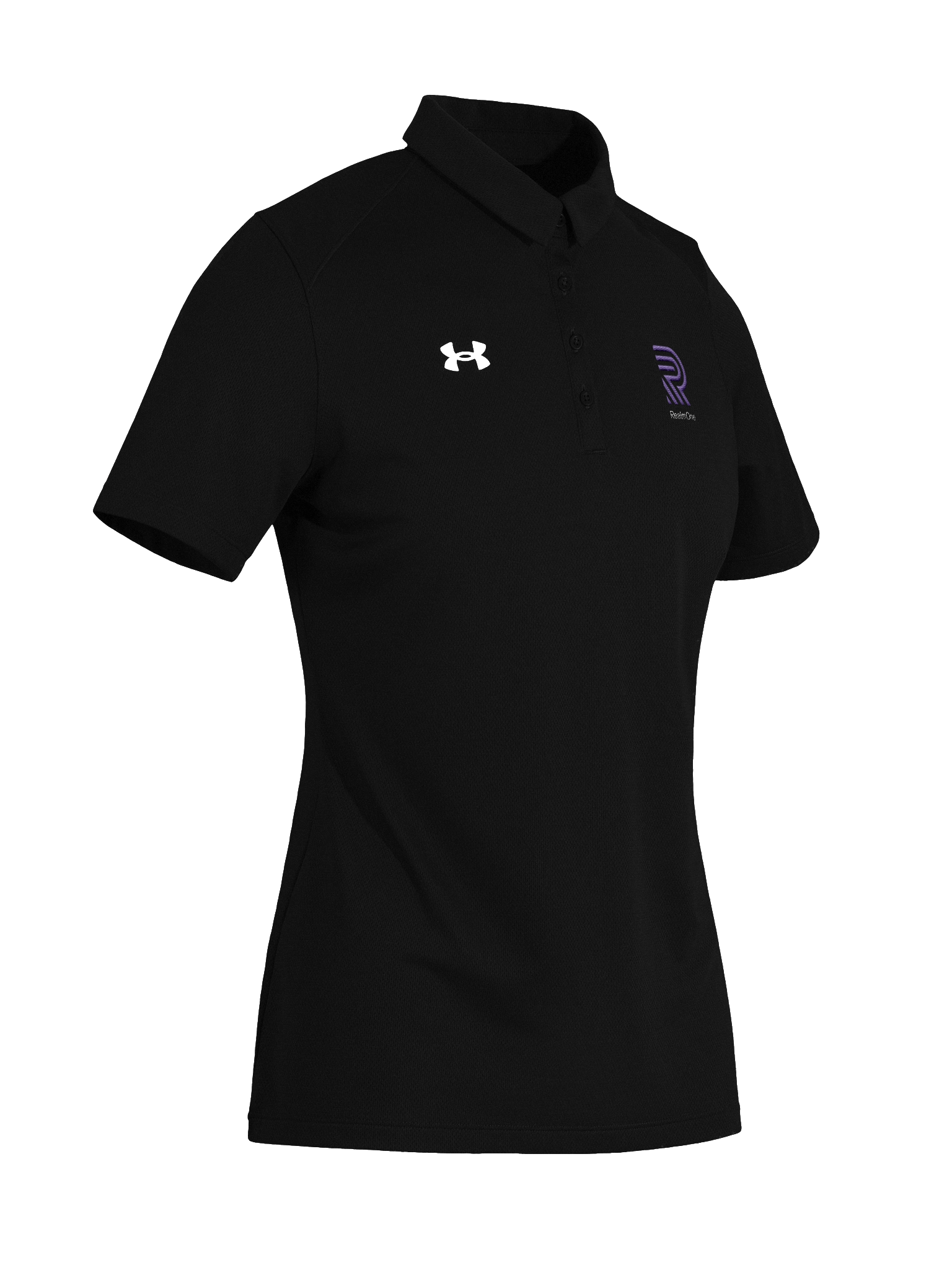 RO Women's Under Armour Polo [BLACK] product image (4)