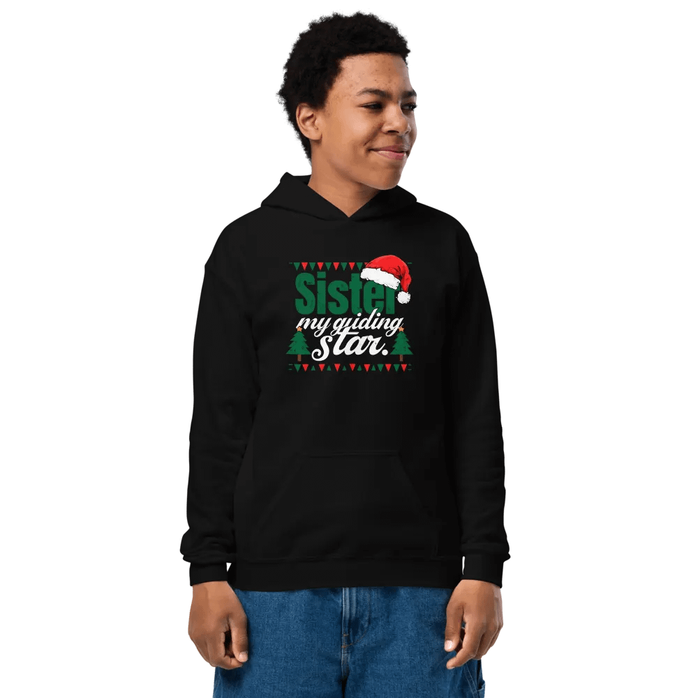 Sister, My Guiding Star Festive Hoodie product image (1)
