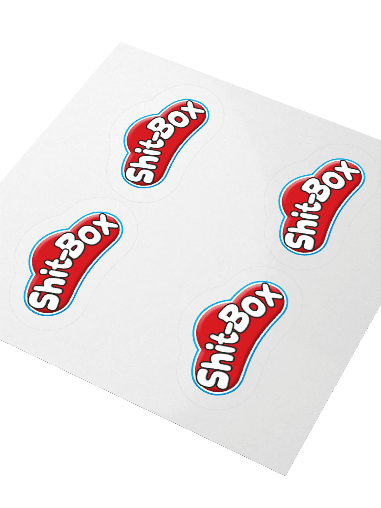 SHIT-BOX STICKERS (4-PACK) product image (3)