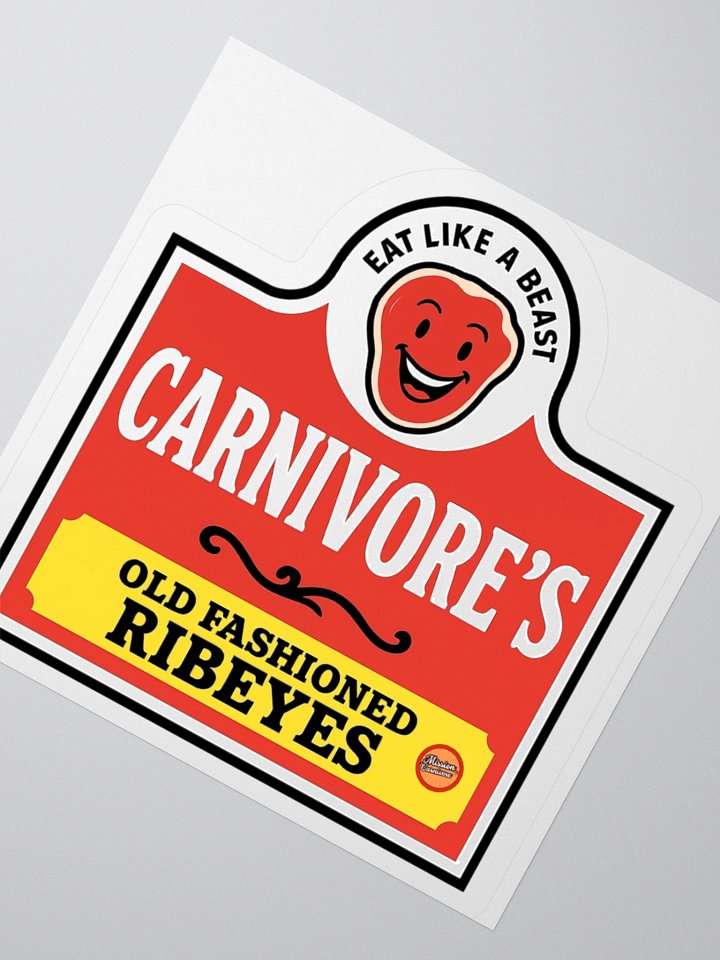 Mission Carnivore Old Fashioned Ribeyes Sticker product image (5)