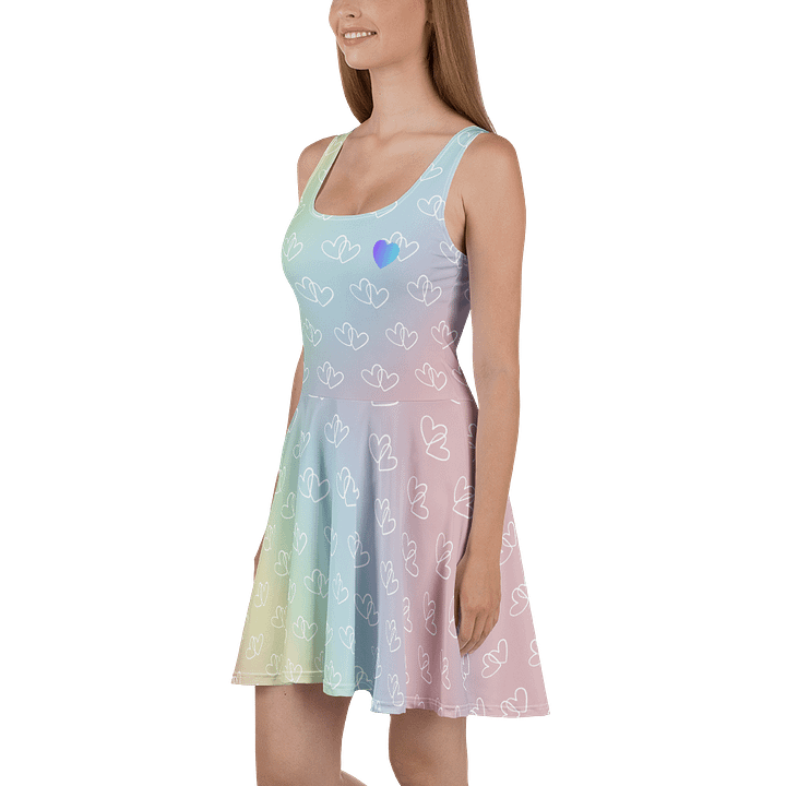 Rainbow Heart Dress product image (1)