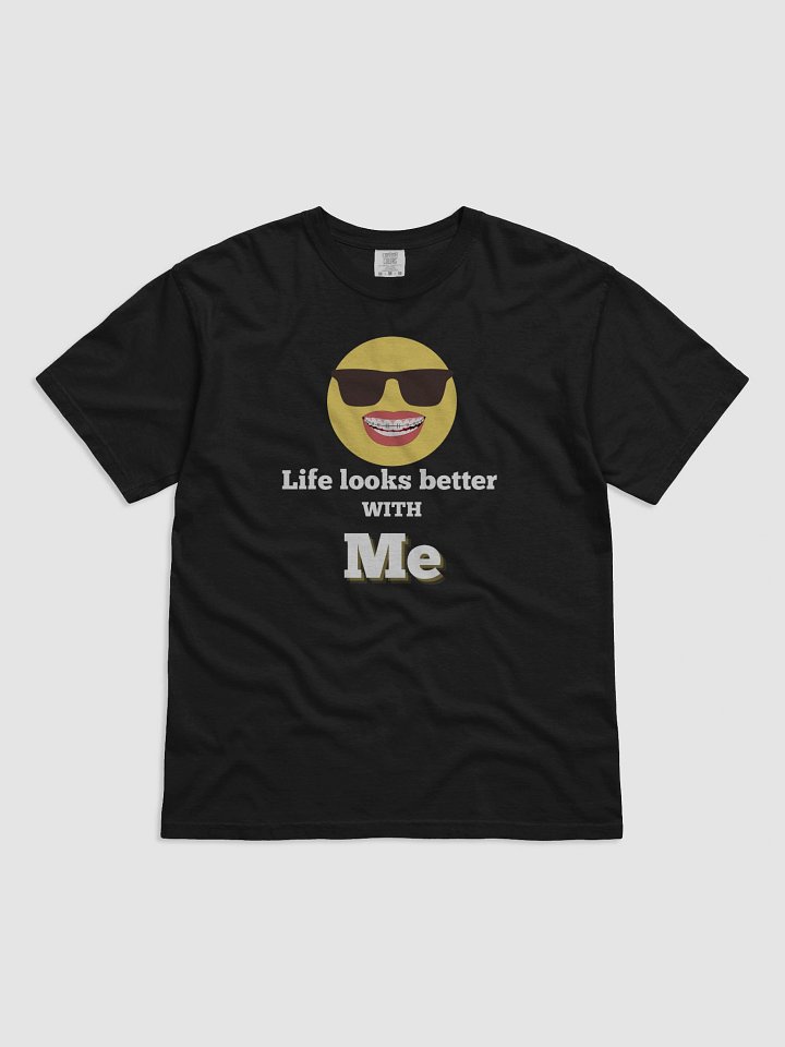 Trust The Vibe: "Life Looks Better with Me" Statement Tee product image (1)