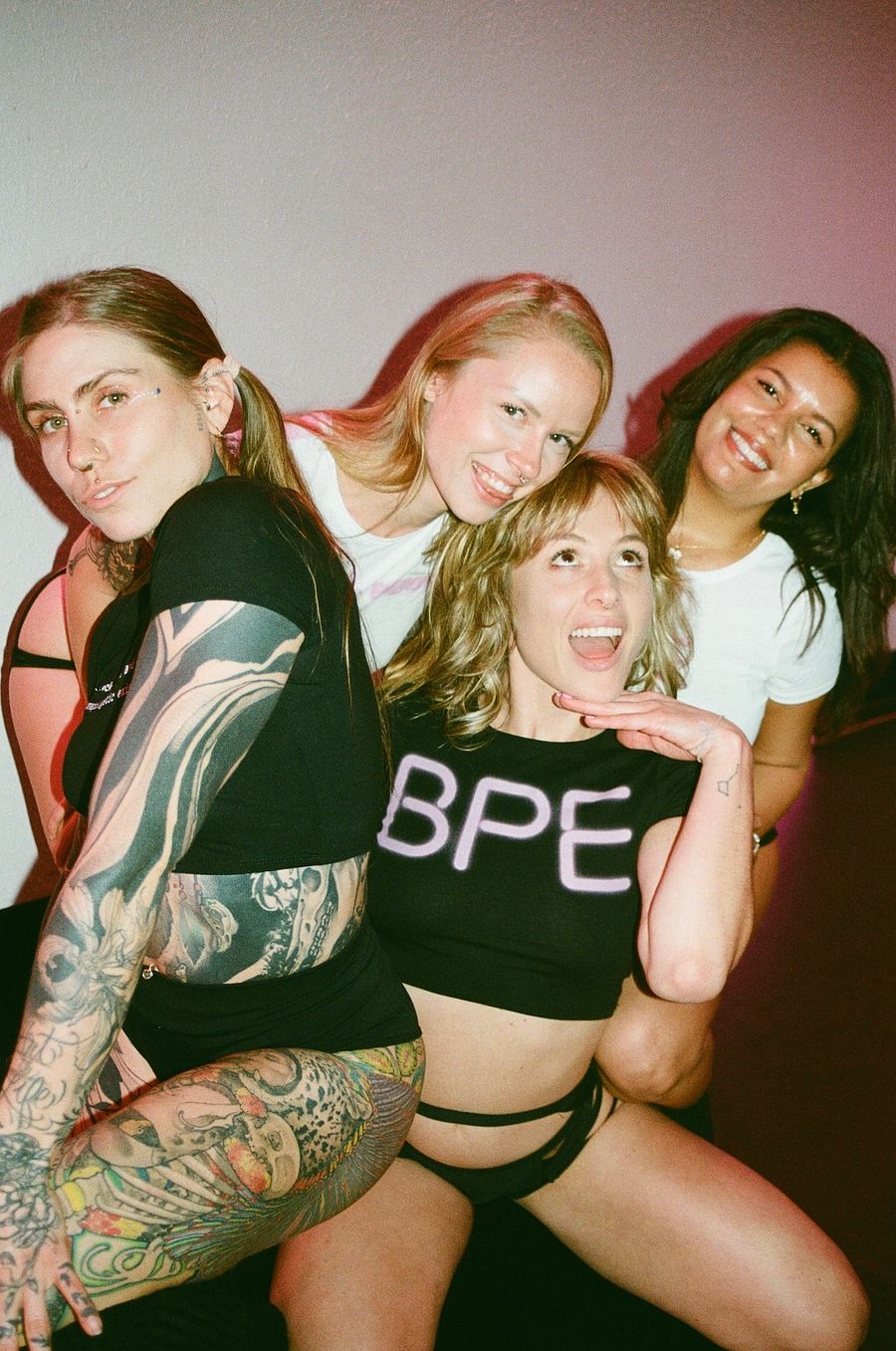 BPE Signature Crop Top (bigger font) product image (5)