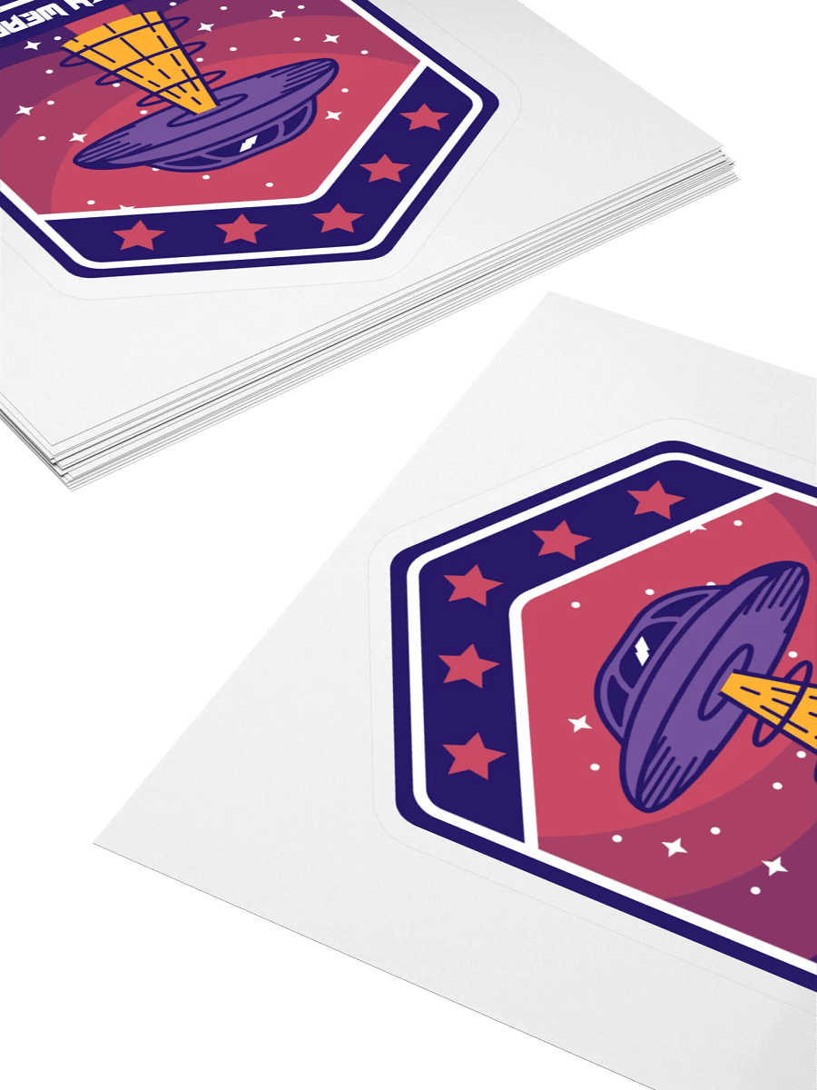 UFO Sighting Kiss Cut Sticker product image (4)