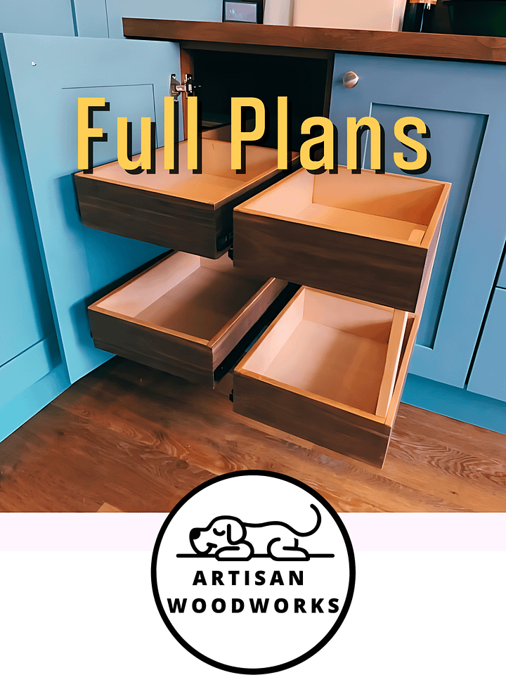 Corner Cabinet Solution - Full Plans product image (1)